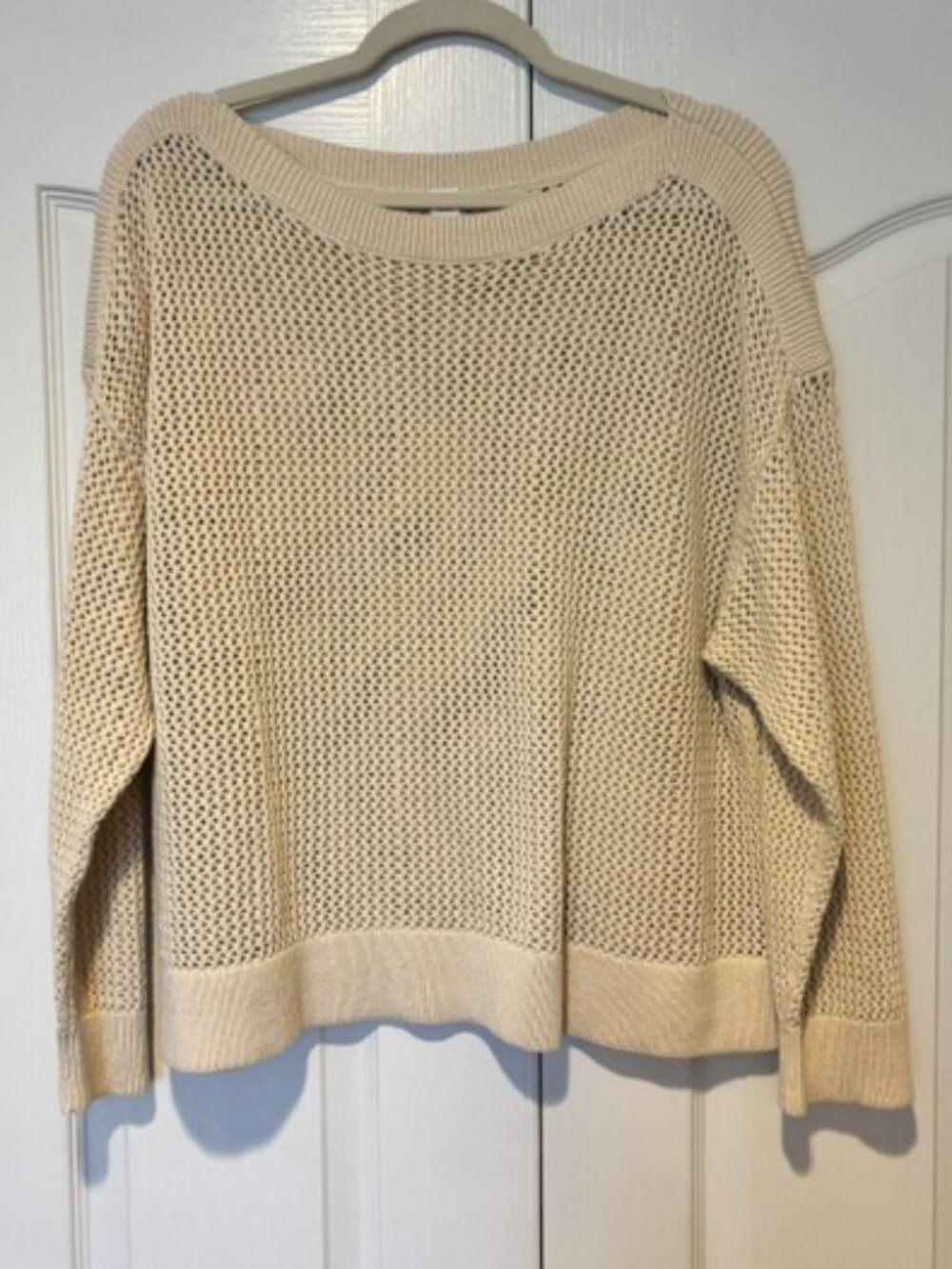 Old Navy Off-White Knit Top
